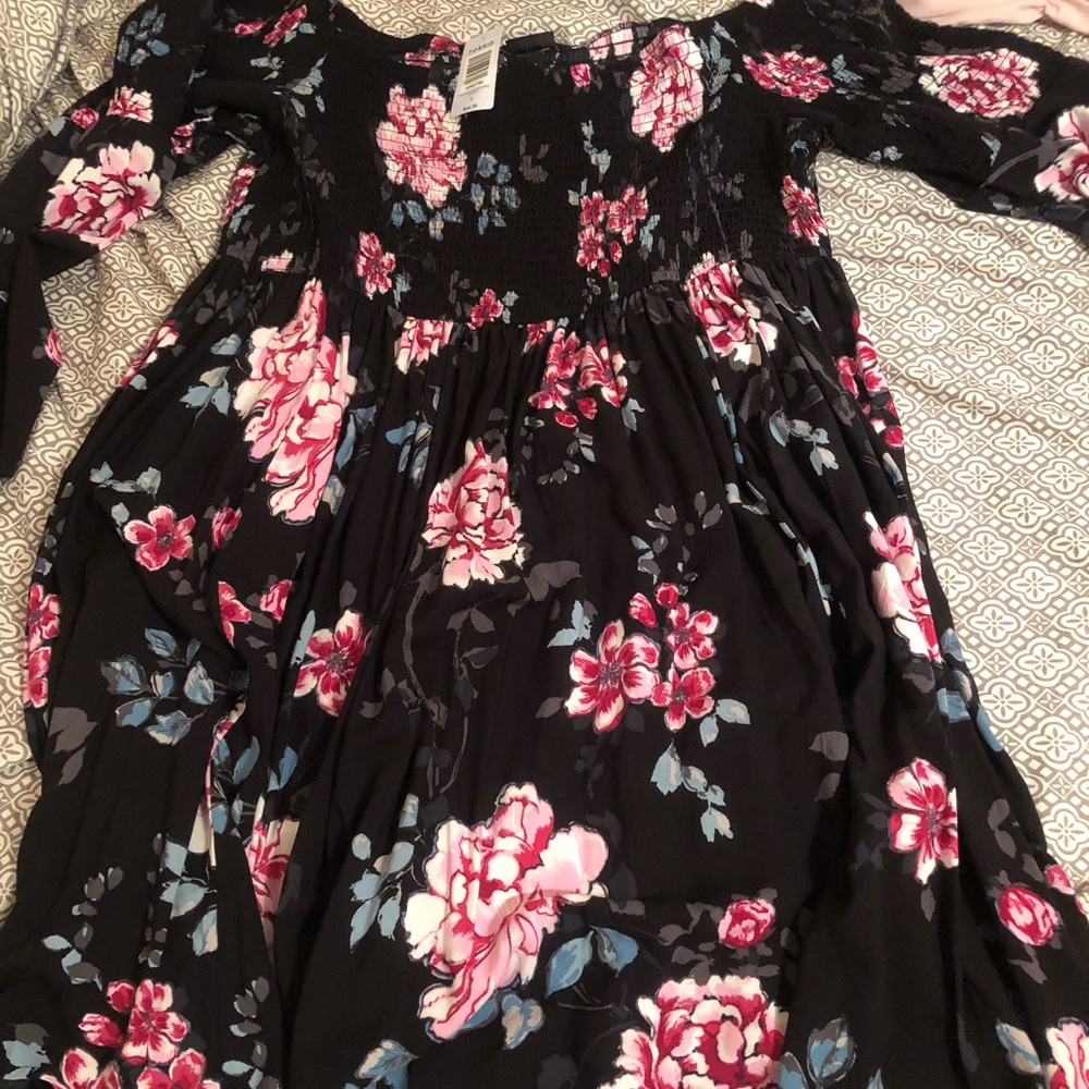 Torrid off the shoulder dress